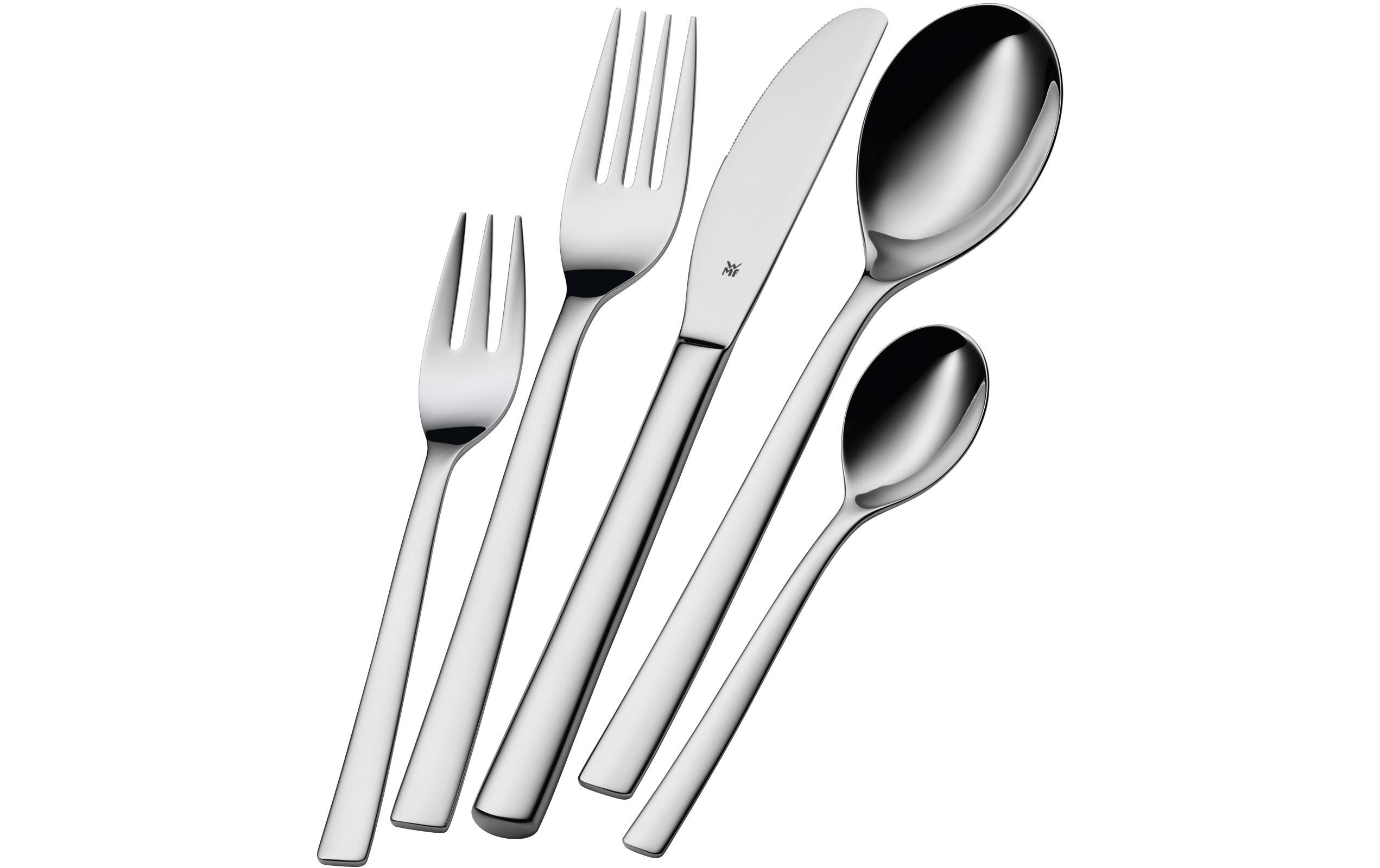 Besteck-Set Palermo 30-teilig, Silber<br>30-teiliges Besteck-Set
