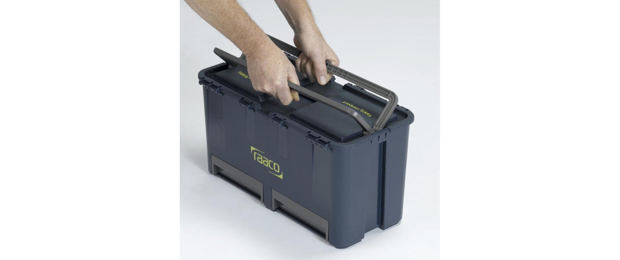 Werkzeugkiste Compact 27Werkzeugkoffer, dunkelblau