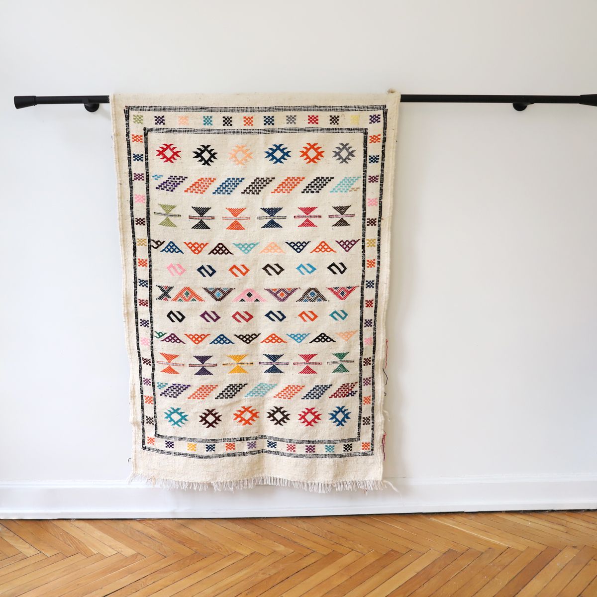 Tapis kilim berbère naturel Nuit Marocaine