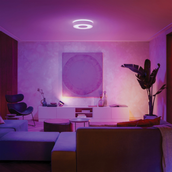 Philips Hue plafondlamp Infuse wit - wit en gekleurd licht 34W - Ø 38 cm