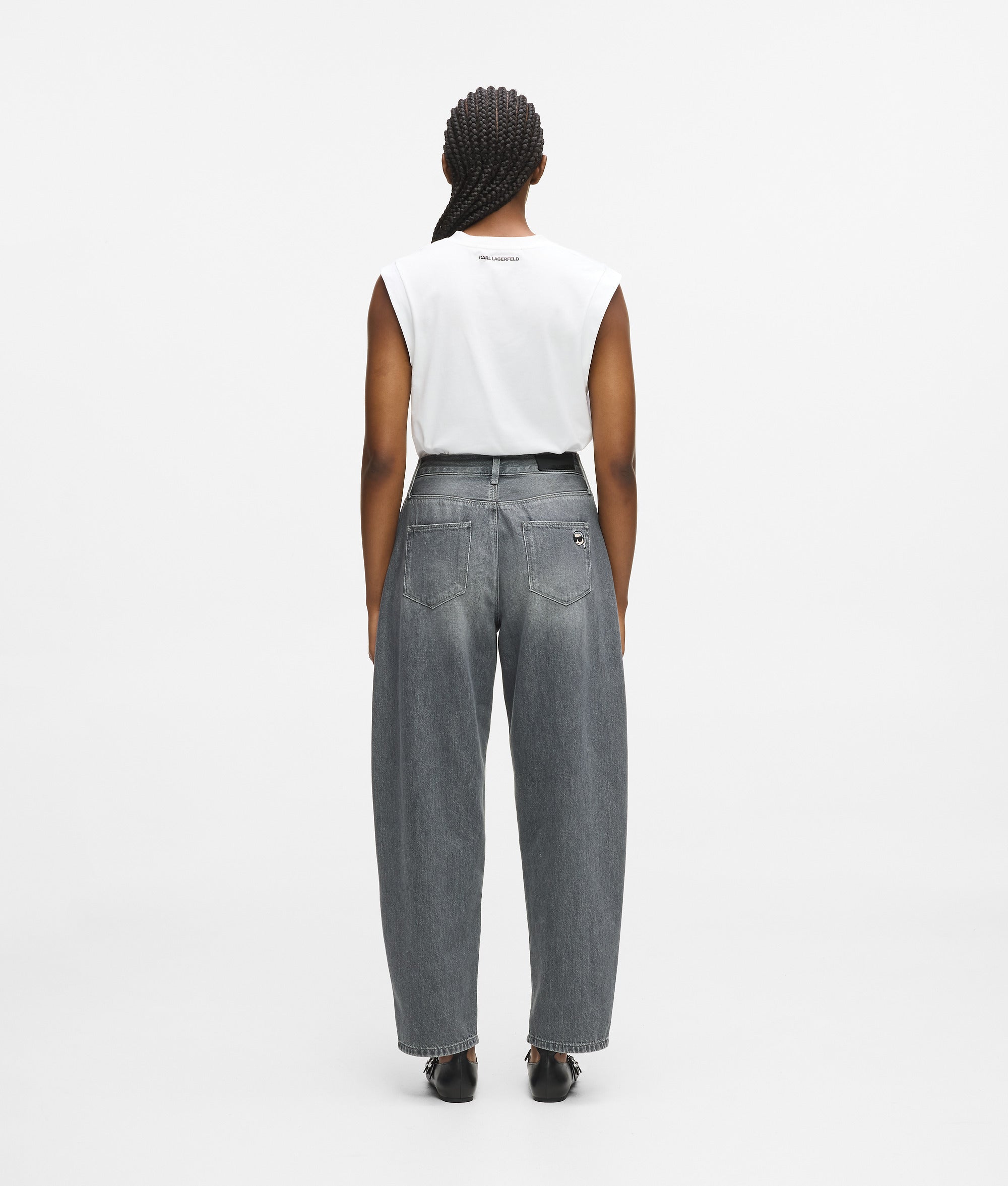 Ikon barrel-leg jeans