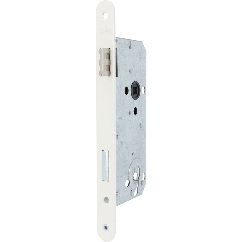 Yale insteekslot Wit A2690 Doorn 50mm, afgerond