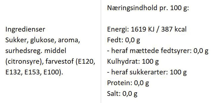 Mumi By Almuegaarden Mumi Kærlighed bolcher med smag af jordbær, kirsebær og blåbær Mumi Beige & multi