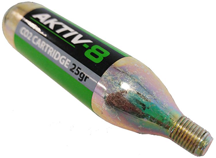 AKTIV-8 CO2 Patrone 25g mit Gewinde kaufen | Bike-Discount