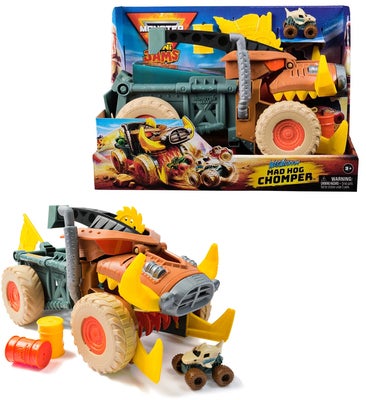 Monster Jam Mini Mad Hog Sweeper Lekesett
