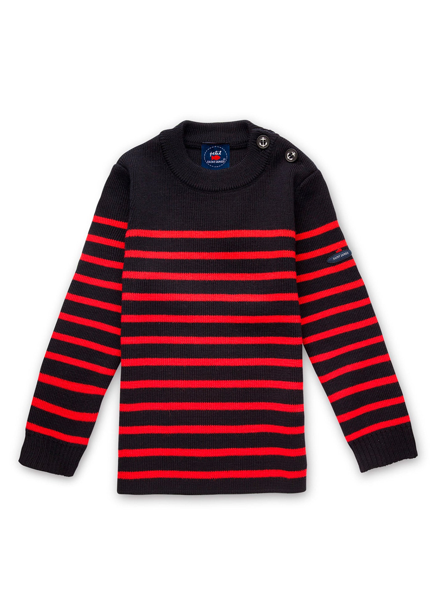 Pull marin rayé enfant Moussaillon