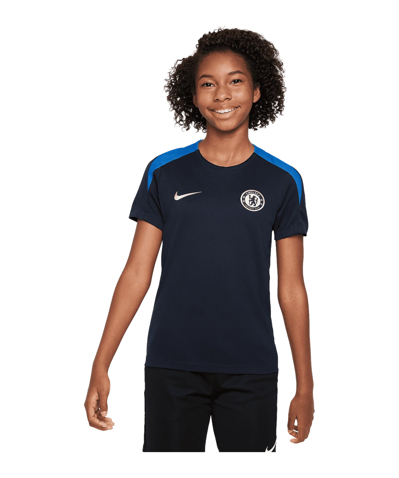 Nike FC Chelsea London Trainingsshirt Kids Blau F454