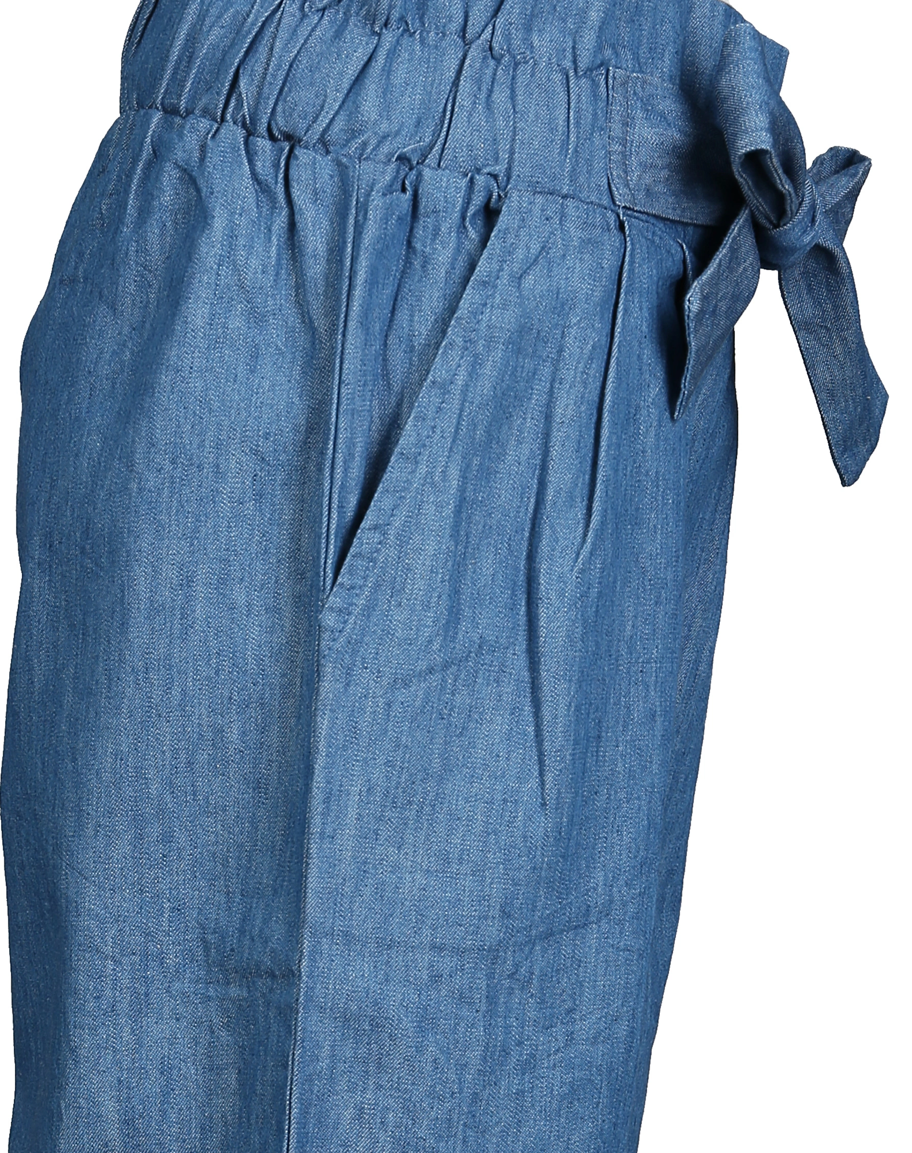 Stoffhose COTTON CULOTTE in blue denim