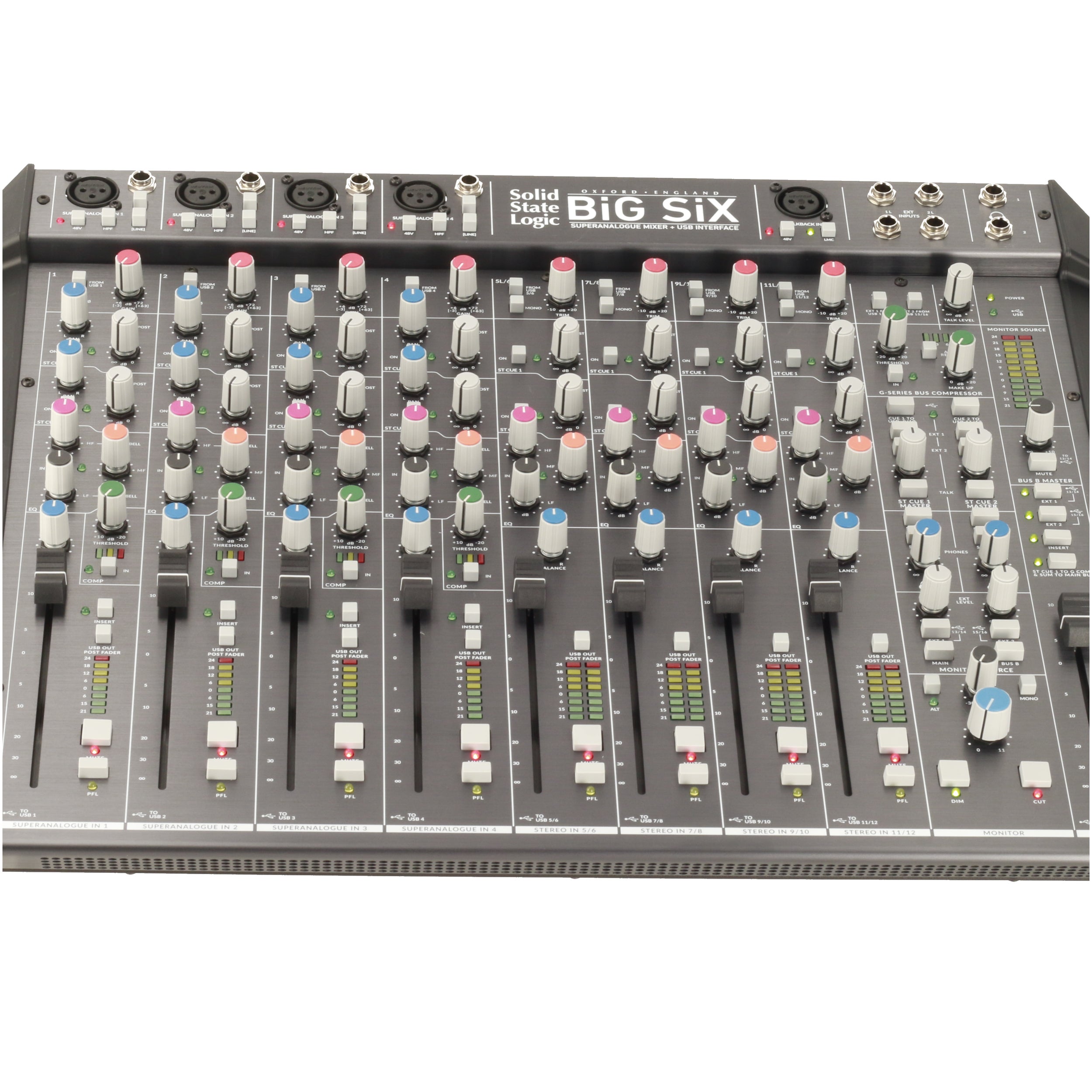 Solid State Logic BiG SiX SuperAnalogue™ mixer & USB-interface