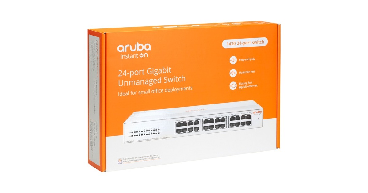 Hewlett Packard EnterpriseInstant On1430 24G switch  (1U)
