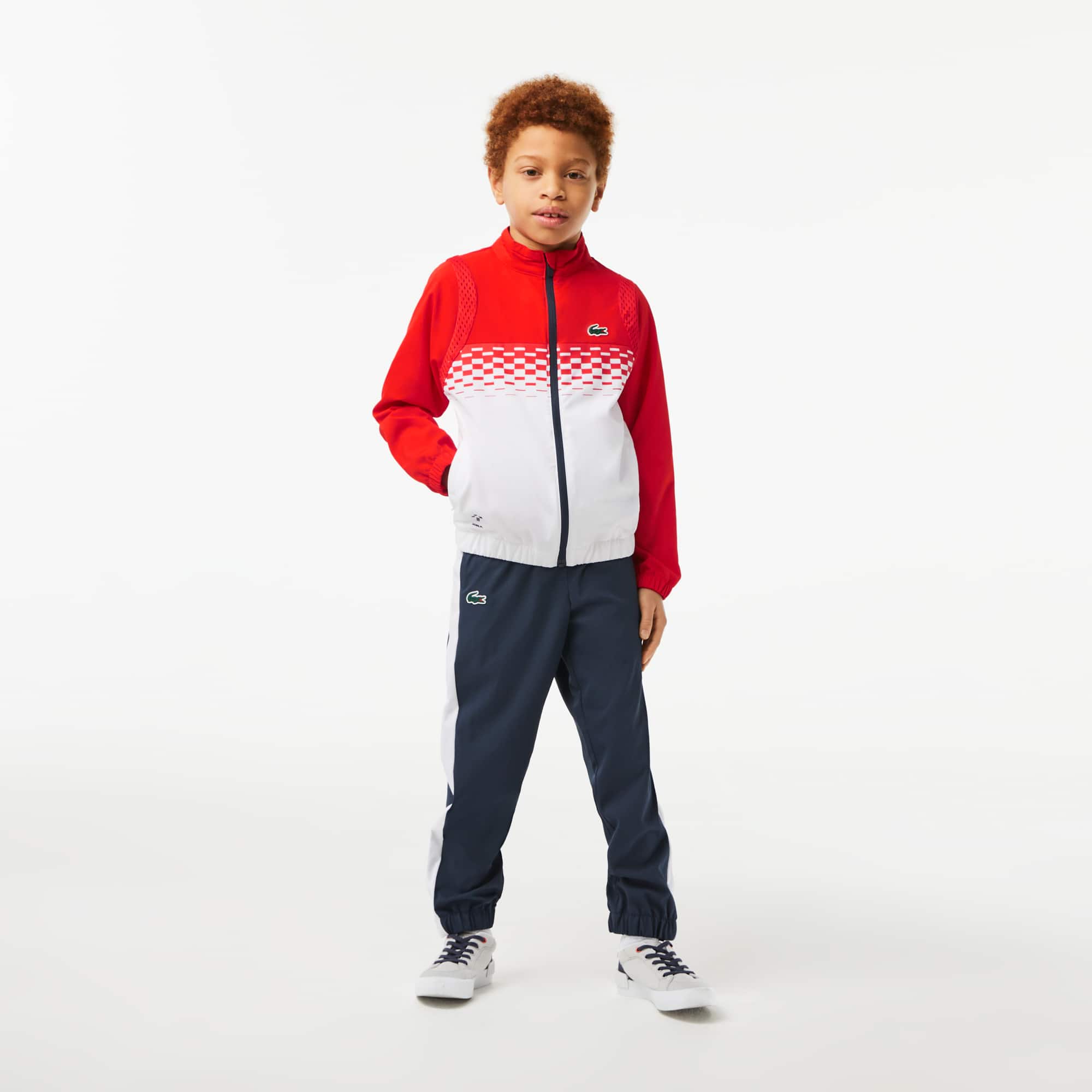 Ensemble de survêtement garçon Lacoste Tennis x Daniil Medvedev Survetements - Rouge - Lacoste - Garçon