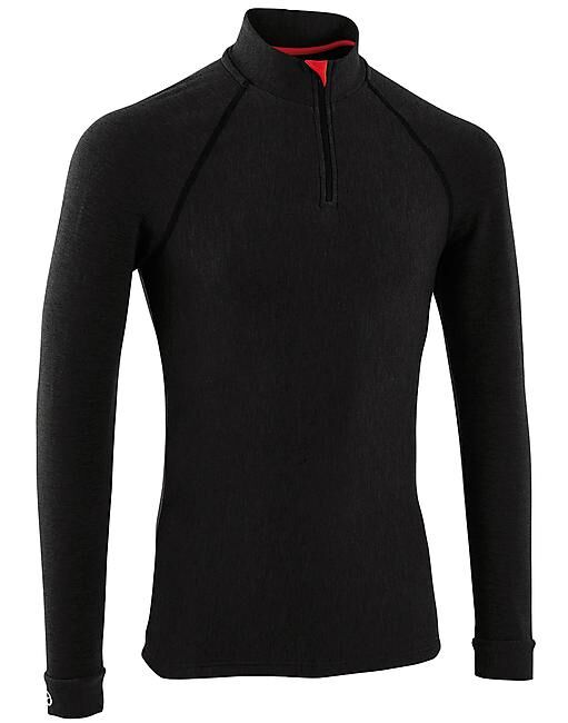 DAMART - T-SHIRT 1/2 ZIP ML CONFORT 5 HOMME