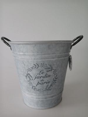 POT METAL POIGNEE METAL 25CM