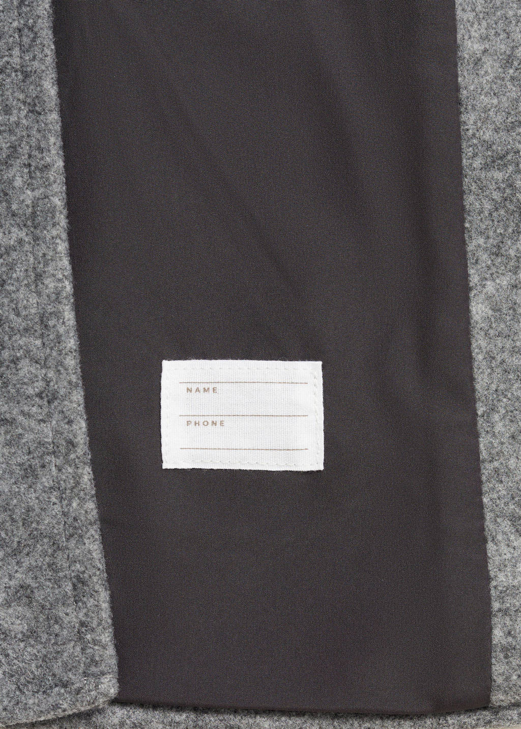 Mango Kids winterjas grijs
