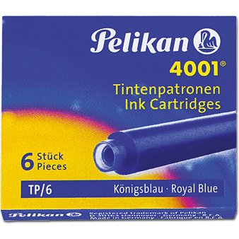 Cartouche d'encre 4001 TP/6, bleu royal