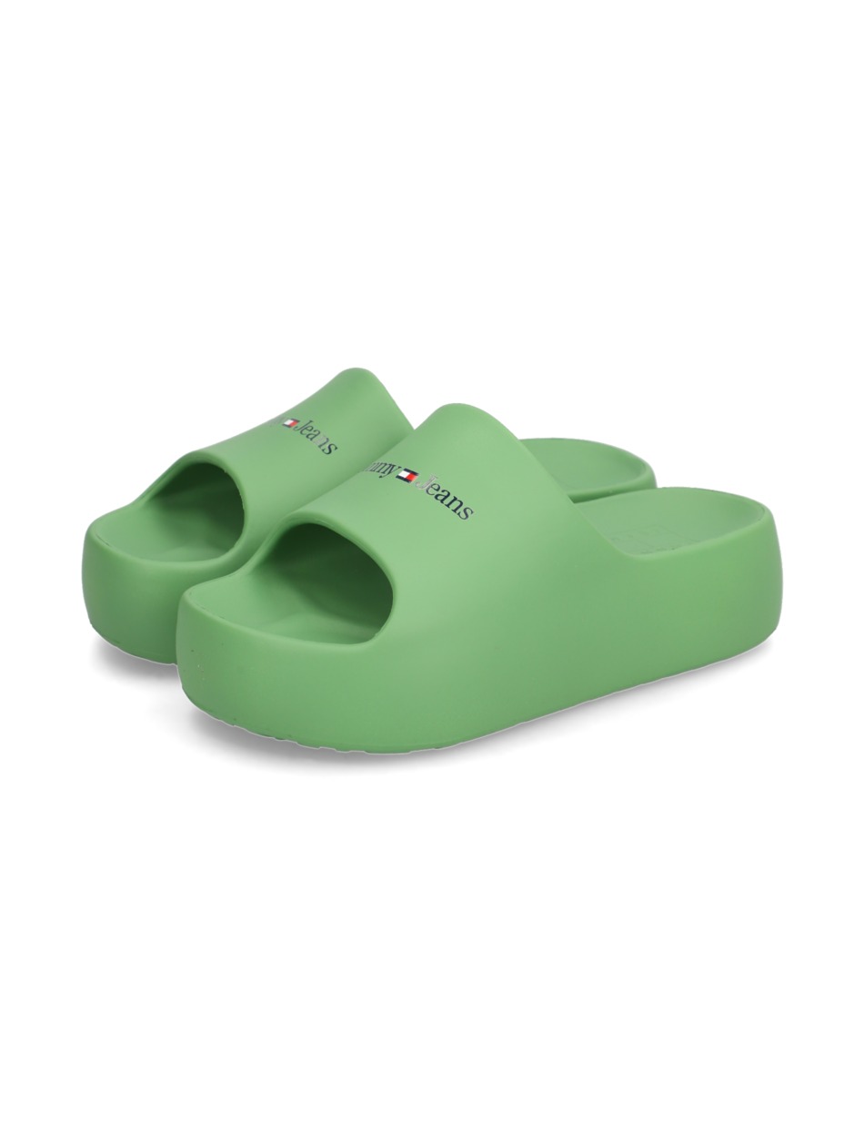 TOMMY JEANS CHUNKY FLATFORM POOL