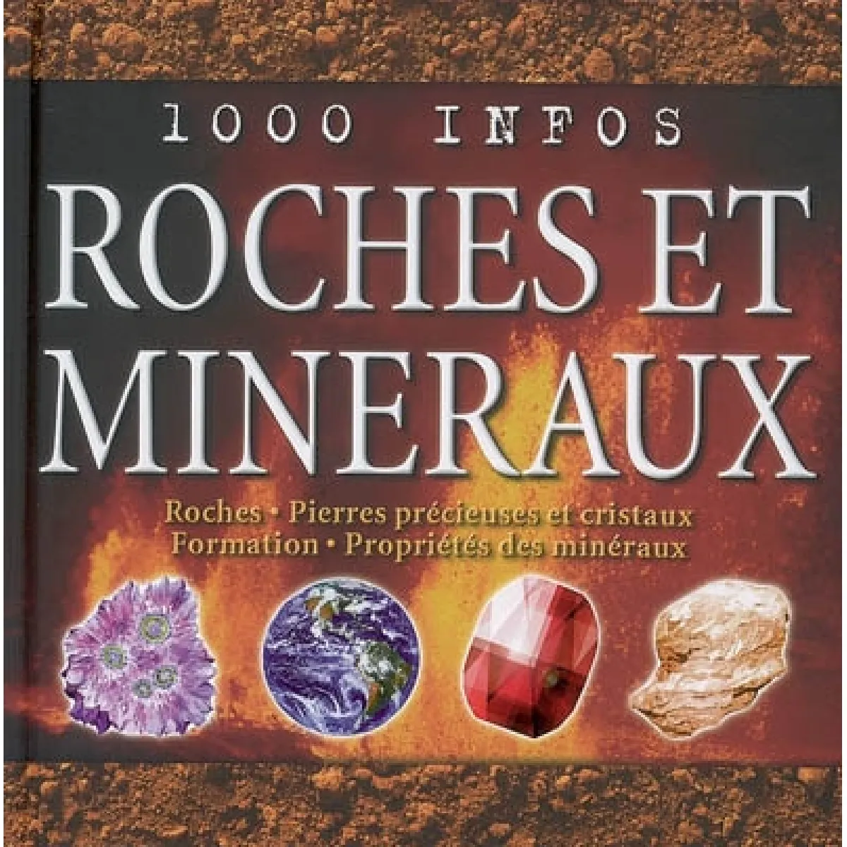 Roches et minéraux : roches, pierres précieuses et cristaux, formation, propriétés des minéraux · Occasion