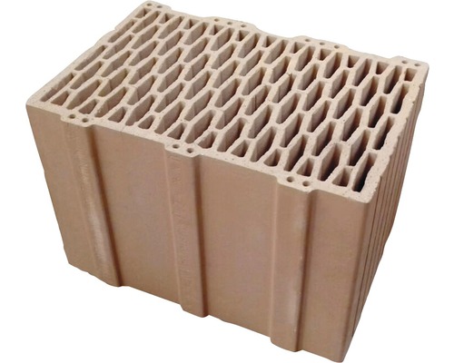 Platte baksteen Thermopor 12DF 247 x 365 x 249 mm 8-0,8