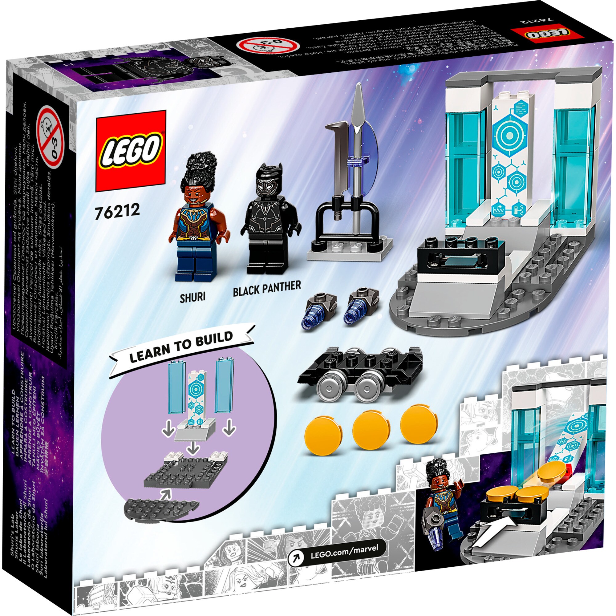 LEGO Konstruktionsspielzeug Marvel Super Heroes Shuris Labor
