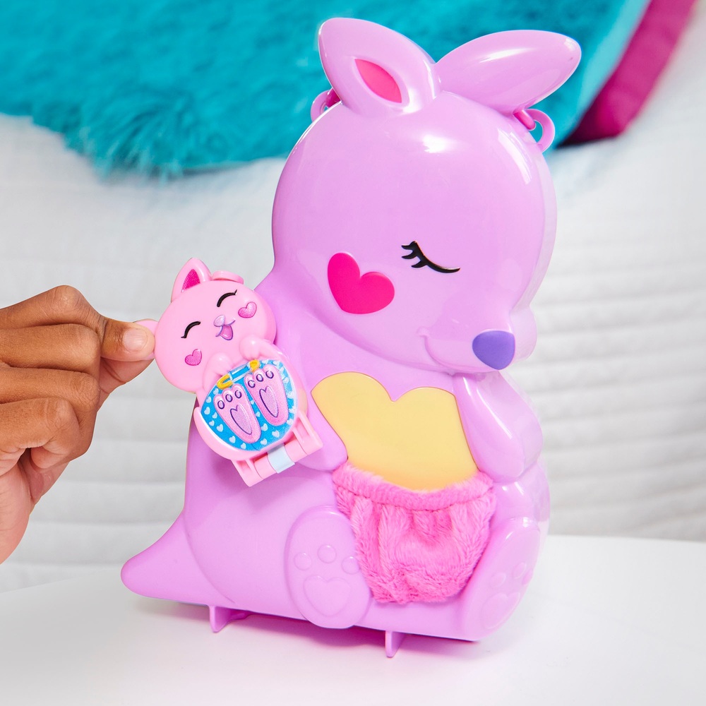 Polly Pocket Mama und Känguru-Handtasche Kompaktes Spielset