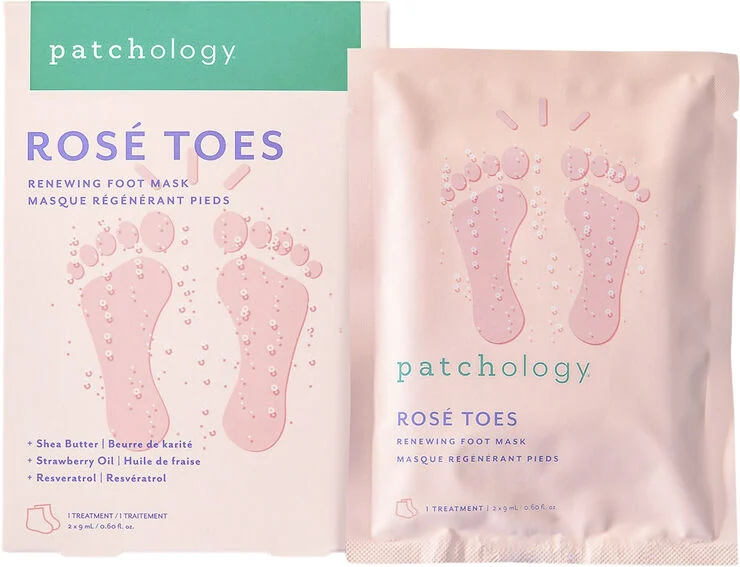 Patchology Rosé Toes - Renewing Foot Mask