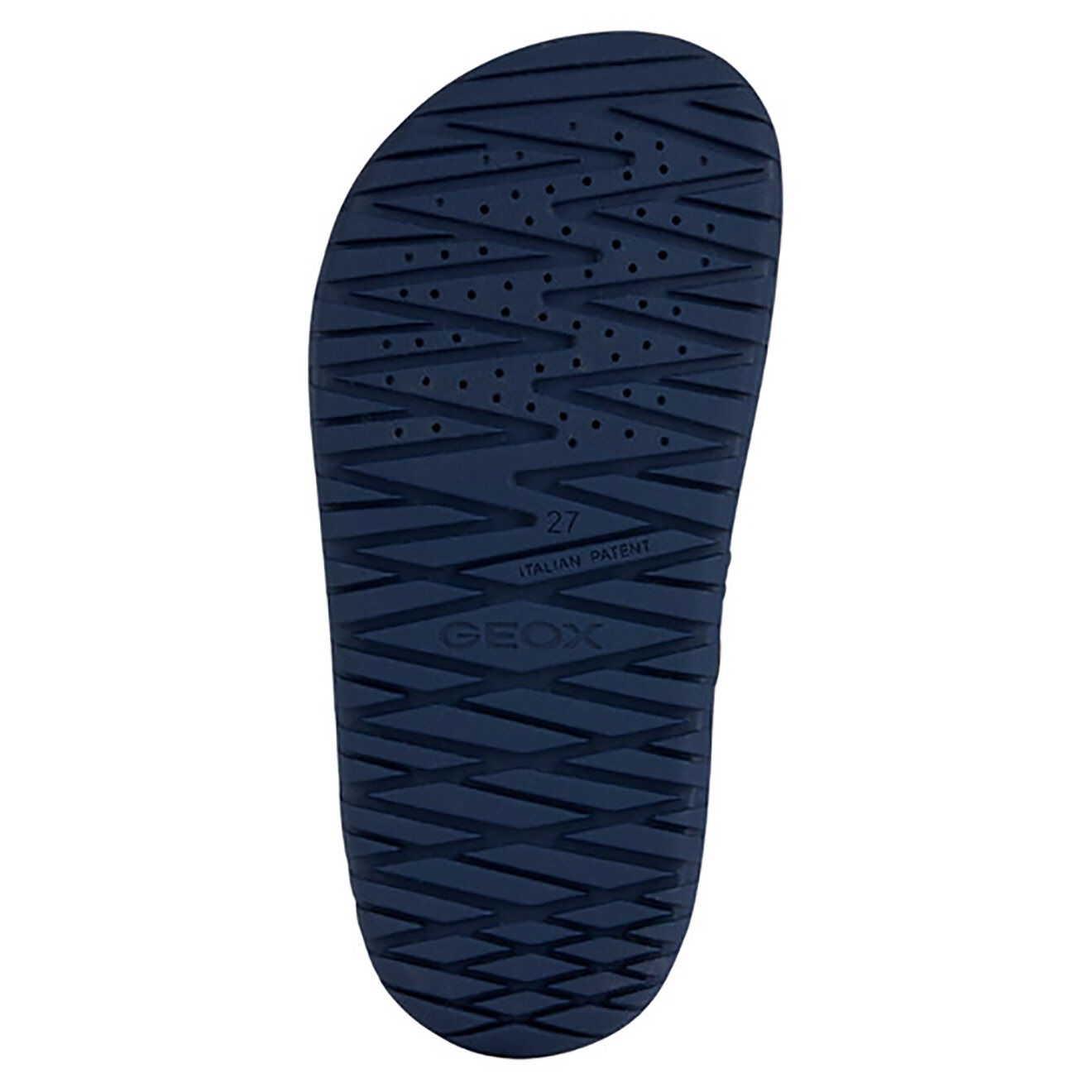 Geox Sandales Fusbetto bleu marine/citron