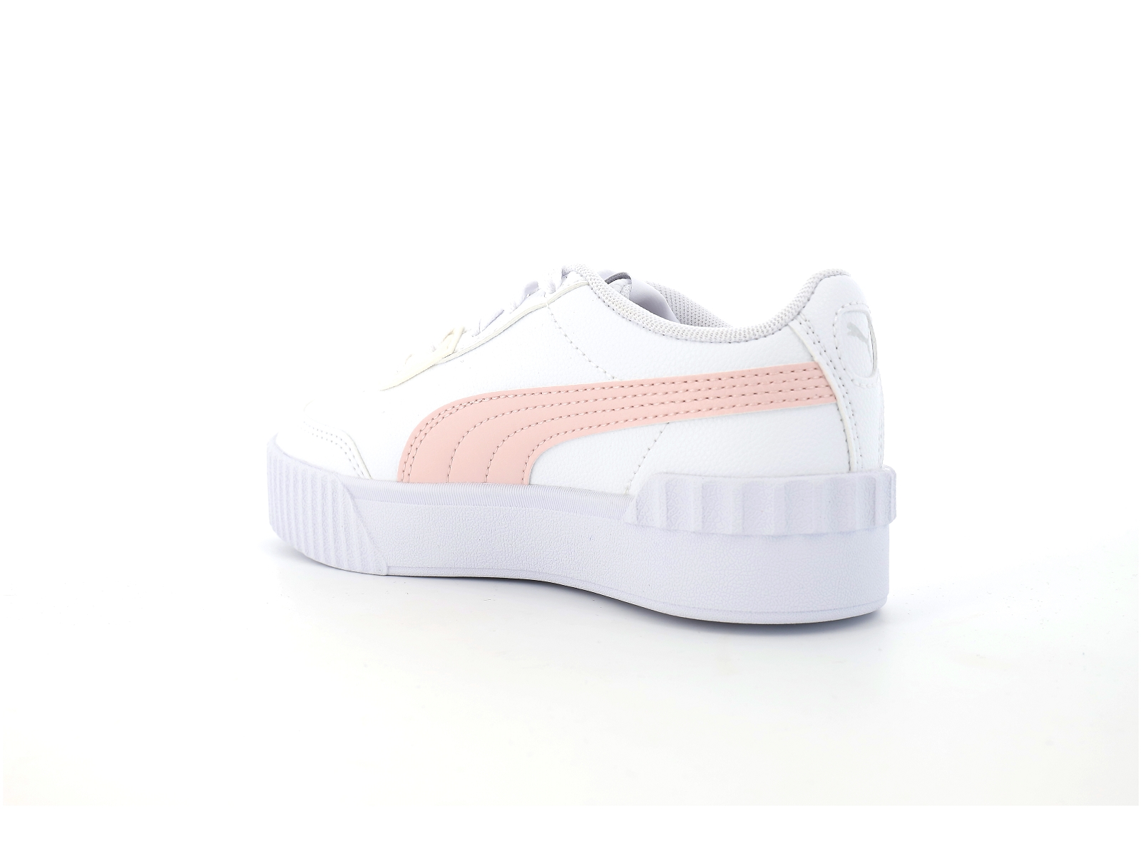 Puma-CARINA LIFT Matières combinées Blanc Rose