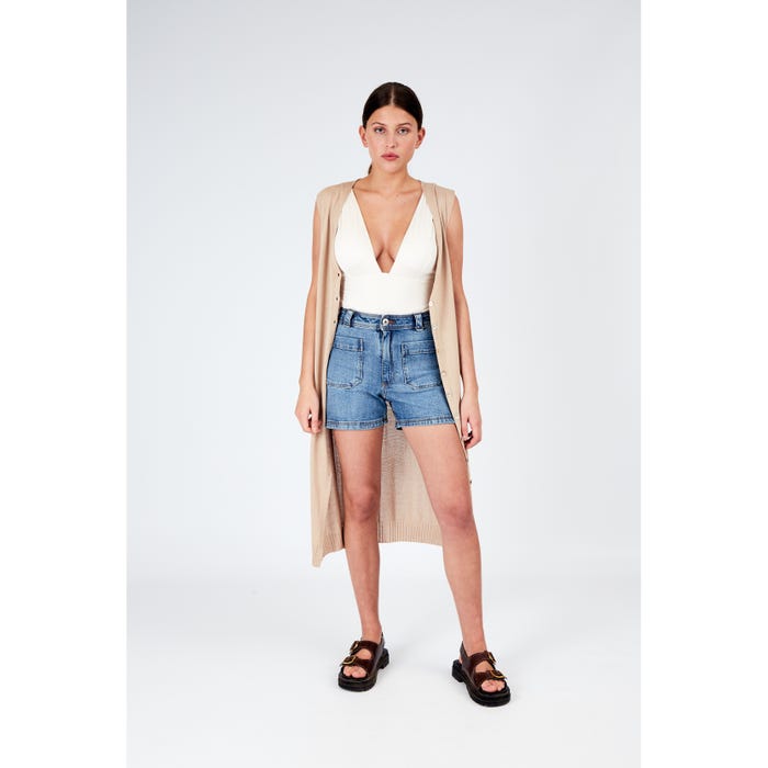 Veritas-Jurk knit knopen