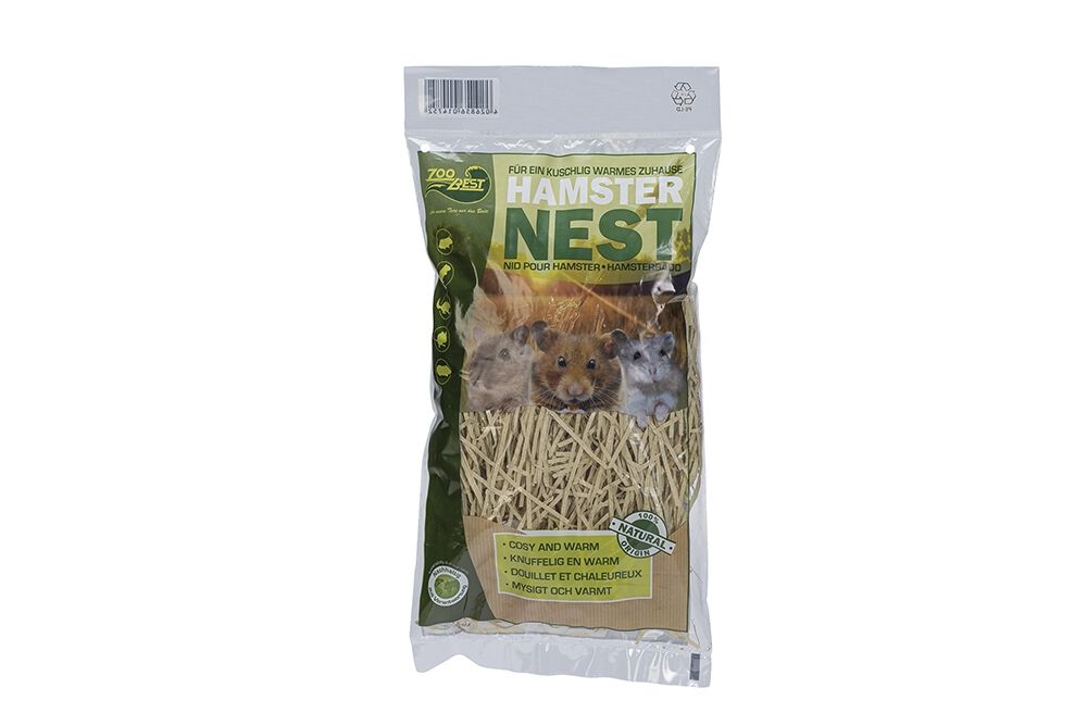 Zoobest Papier - Nestmateriaal - 30 Gram - Bruin