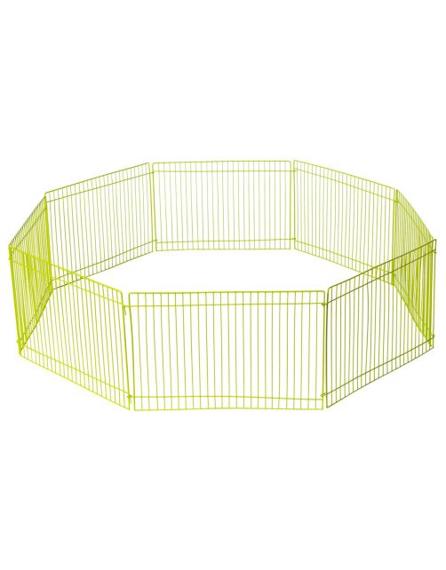 Adori Hamster Ren 8 Panelen - Dierenverblijf - Ø90 cm Groen