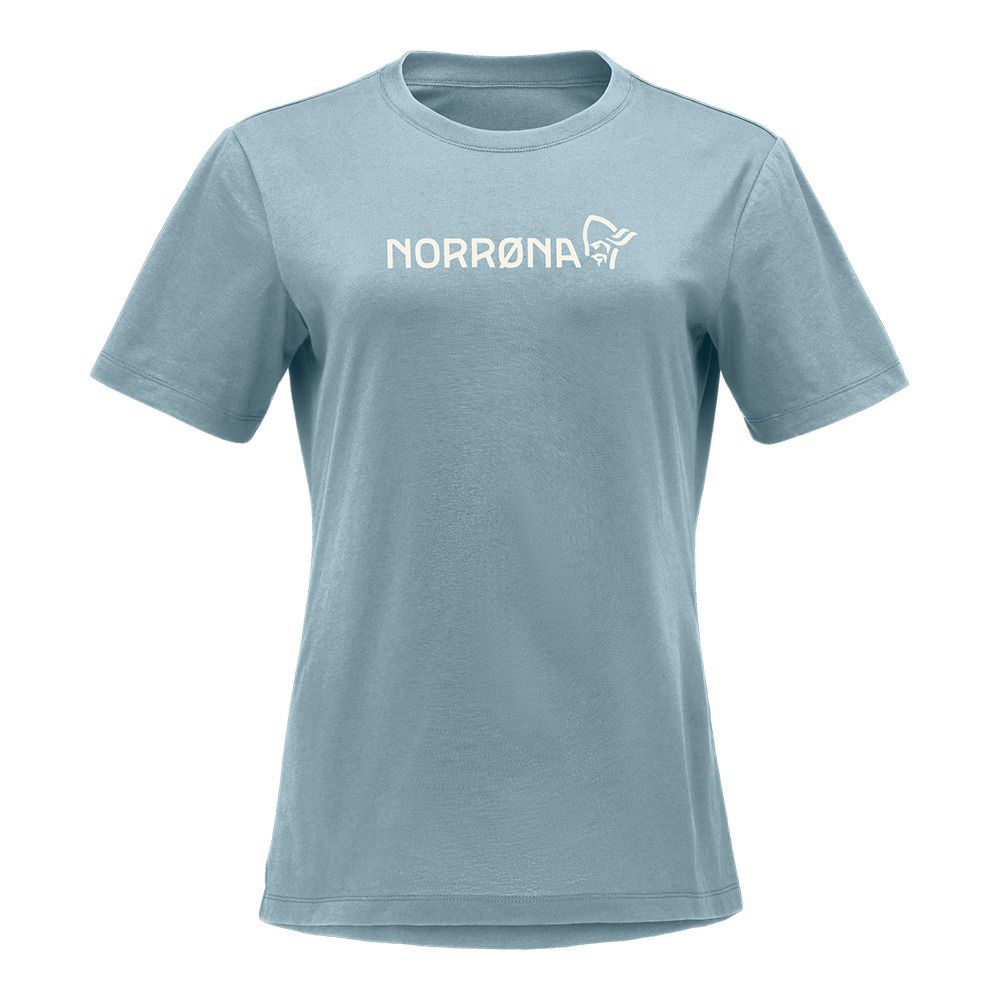 Norrona/29 COTTON VIKING - Tee-shirt Femme tourmaline