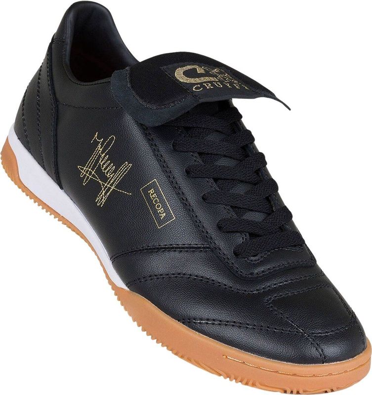 Cruyff - RE Astro - Voetbalschoen - Zwart - Koeienleer