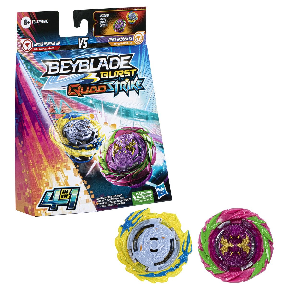 Toupie Beyblade Burst Quaddrive dual pack