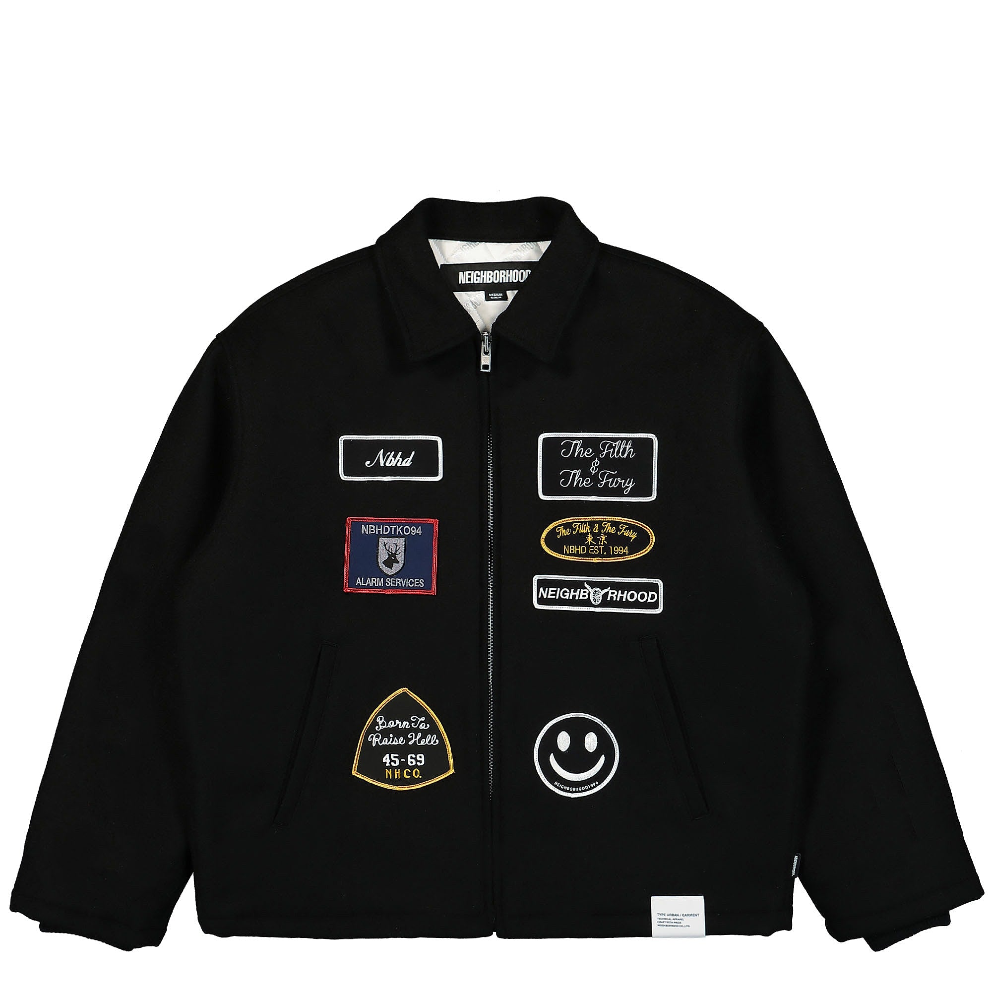 Neighborhood<br>Melton Zip Up Jacket