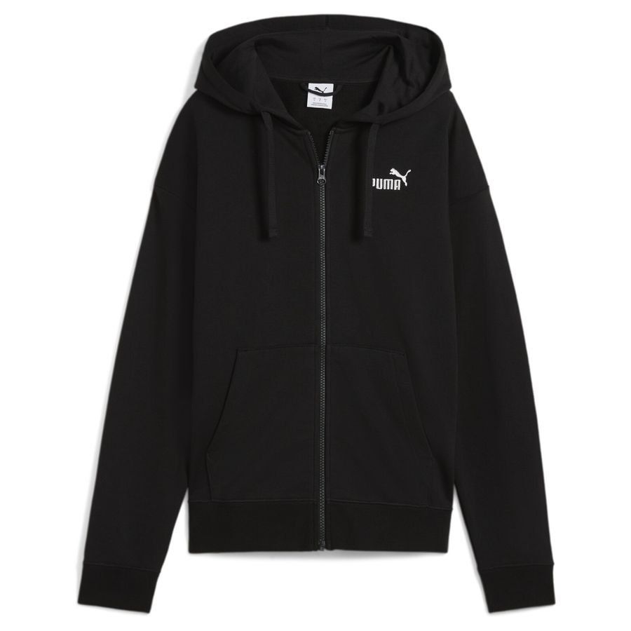 ESS Small No. 1 Logo Comfort Full-Zip Hoodie TR PUMA Black