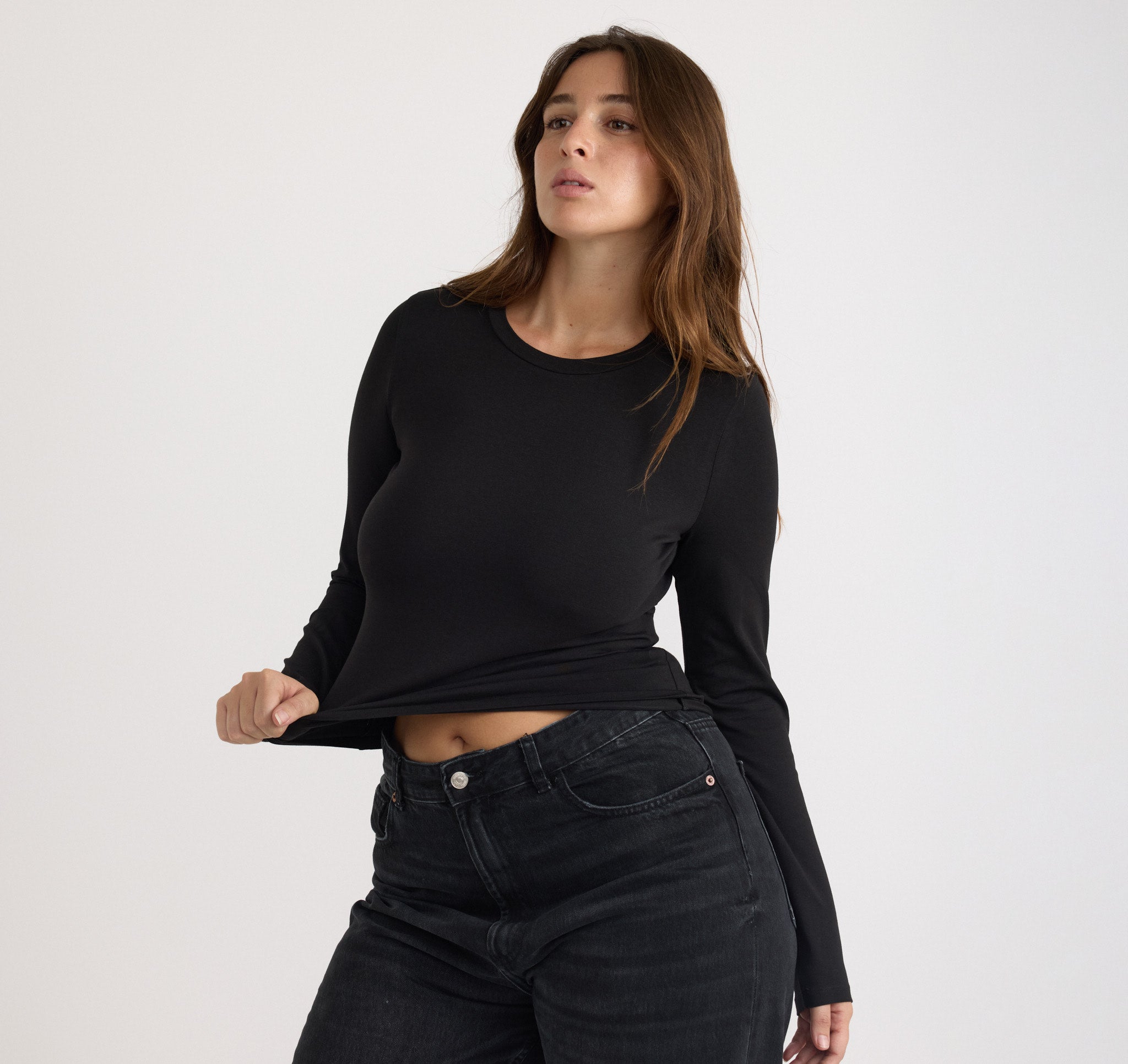 TENCEL™ MODAL<br>Everyday Regular Long Sleeve Tee