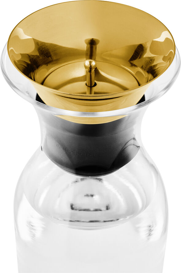 Eva Solo Køleskabs karaffel 1,0 l vippelåg messing Brass