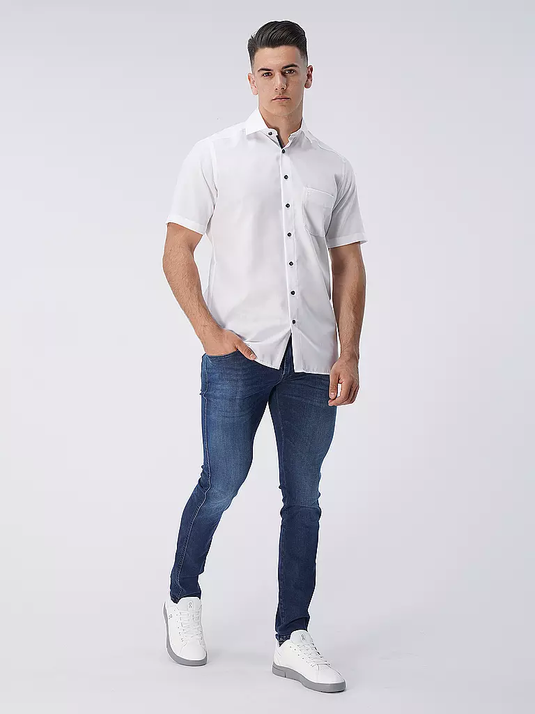 REPLAY Jeans Slim Fit ANBASS HYPERFLEX CLOUDS blau