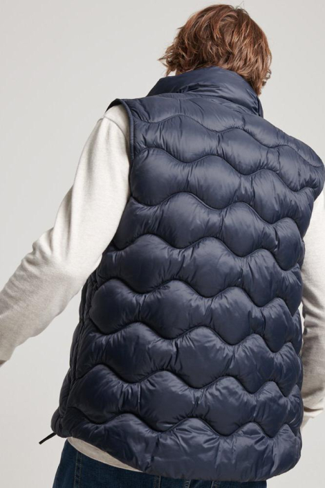Superdry blauwe heren jas