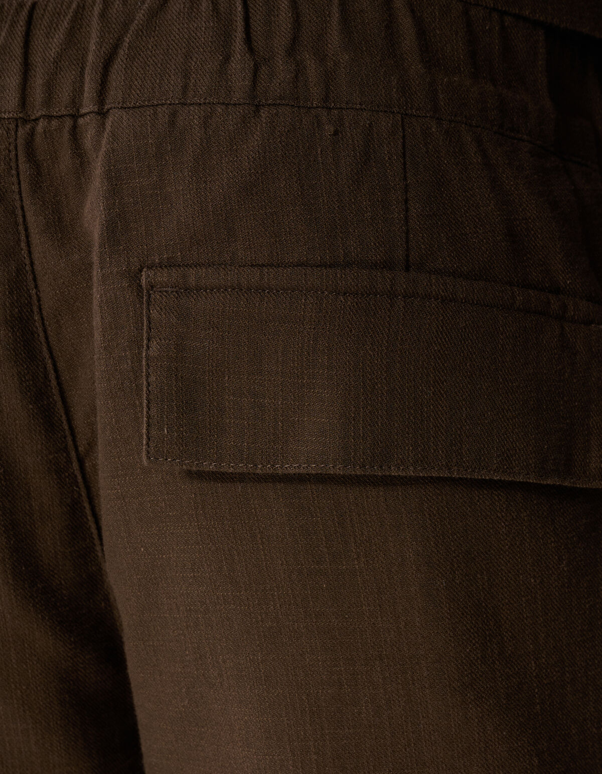 Structuur Short Donkerbruin