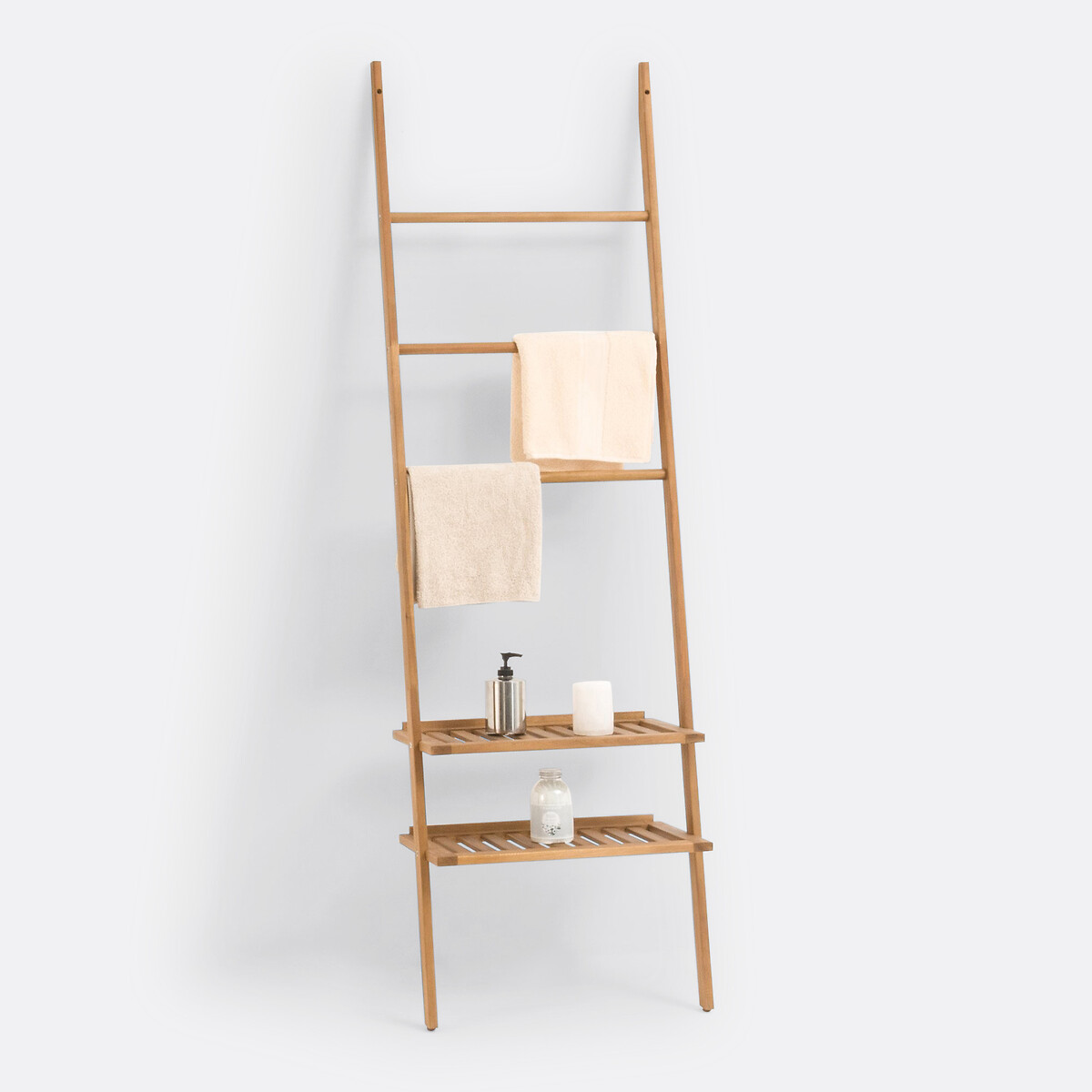 LA REDOUTE INTERIEURS<br>Escada etagère, acácia oleada, acabamento em teca, Kiari