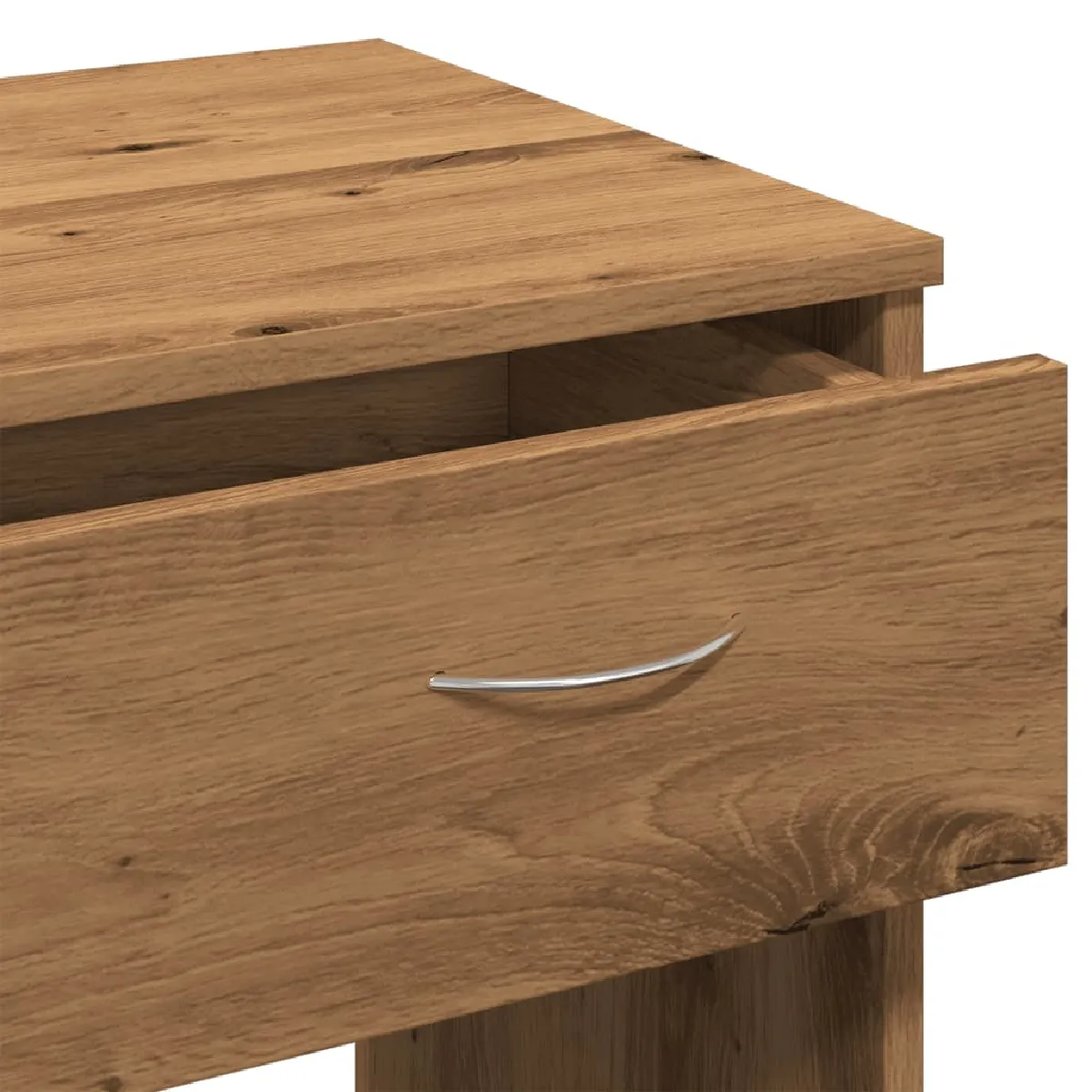 Bureau Compact 80 cm - chêne artisanal - helloshop26