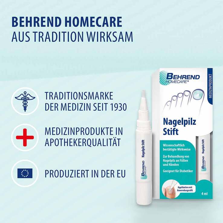 Behrend Nagelpilz Stift, 4 ml