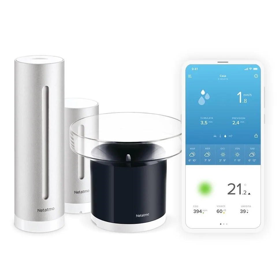 Netatmo - Vejrstation & Regnmåler Bundle