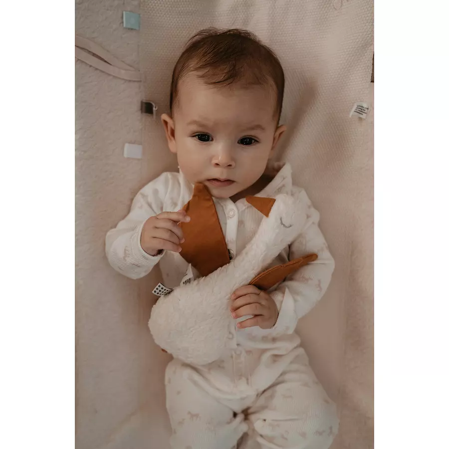 Snoozebaby ORGANIC Diddy Duck, Off White