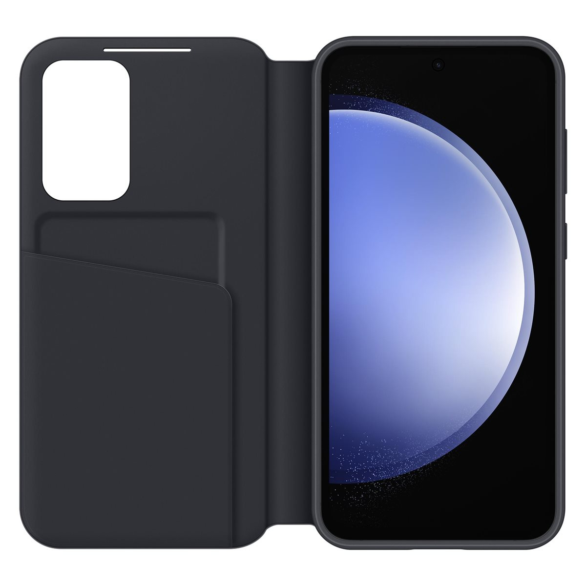 Galaxy S23 FE Smart View Book Cover Flipcase Hülle (EF-ZS711CBEGWW) - Schwarz