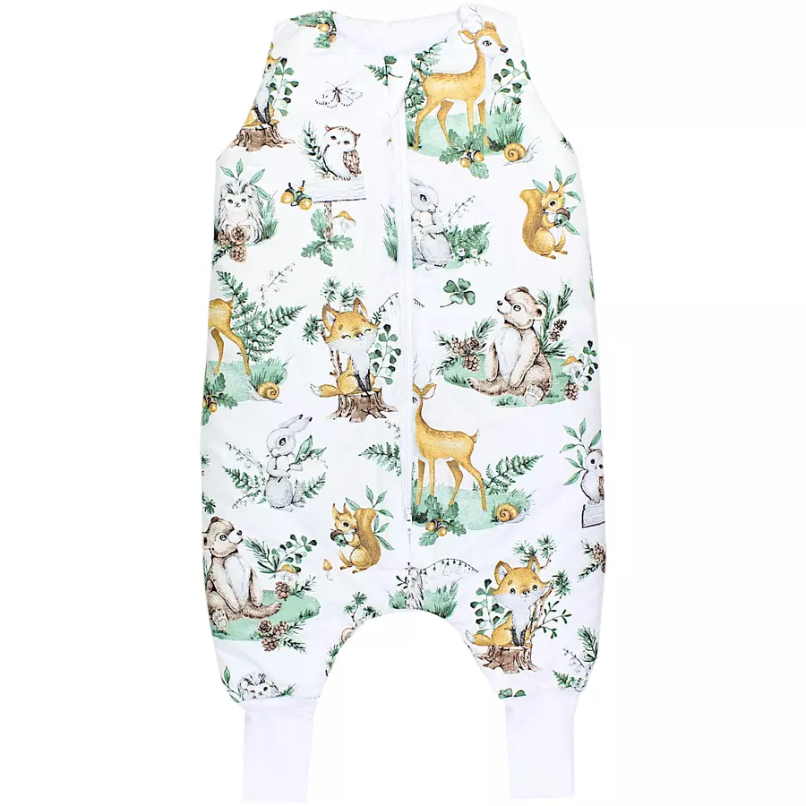TupTam Baby Winter Schlafsack mit Beinen braungrün