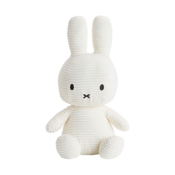 Nijntje Corduroy Knuffel - 33 cm - ECO - Offwhite