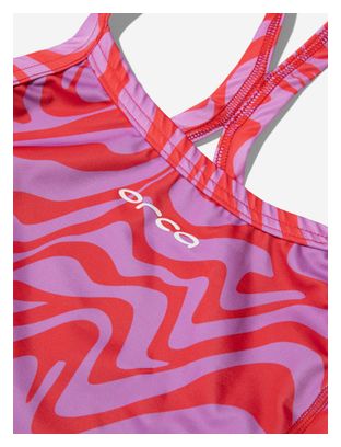 Maillot De Bain Orca Core Une Pièce à Fines Bretelles Femme Rose