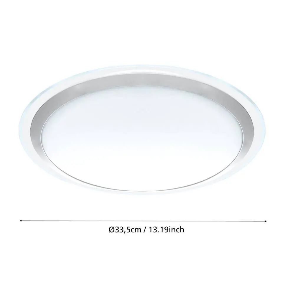 EGLO Competa 1 Plafonnière - LED - Ø 13.5 cm - Wit